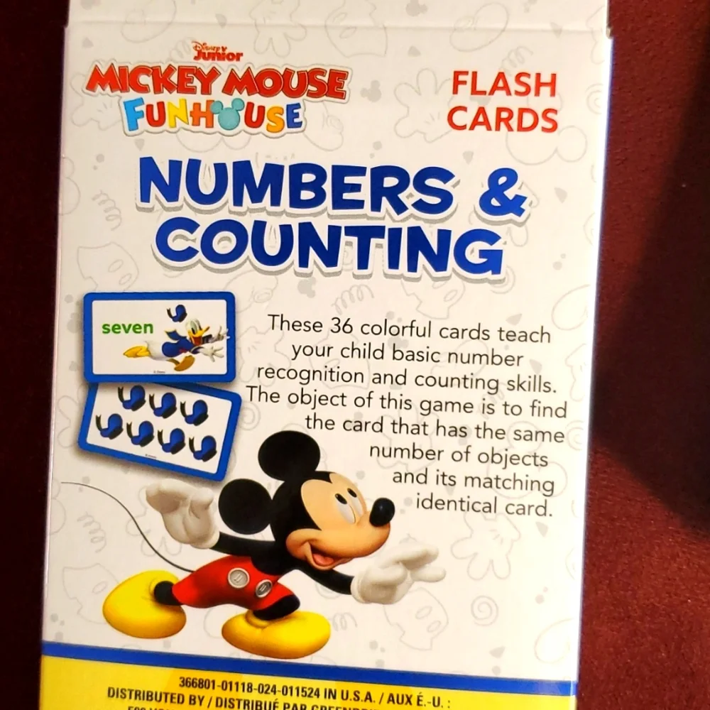 Animals, Numbers & Counting‎ Flashcards